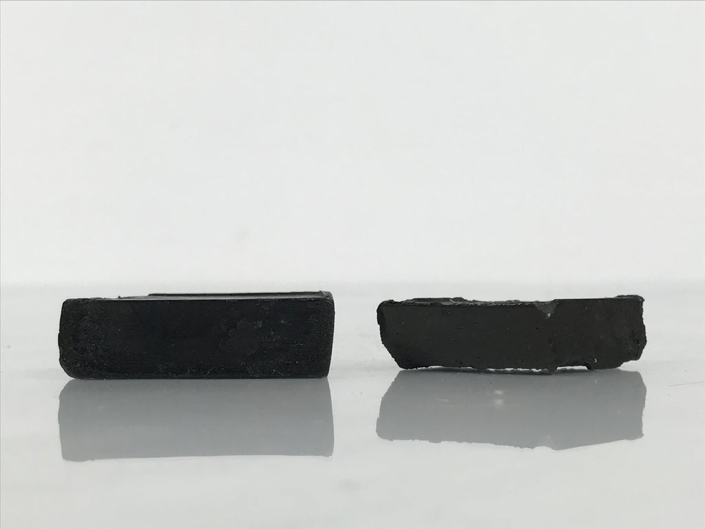 Japanese Sumi Ink Stick Vtg Black Soot Calligraphy Tool Shodo Shuji Kanji C57-AD - Calligraphy Tool-chidorivintage.com