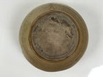 Japanese Ceramic Waste Water Bowl Kensui Vtg Tea Ceremony Brown Stripe CHB171-KT - Bowl-chidorivintage.com