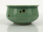 Japanese Porcelain Celadon Waste Water Bowl Kensui Vtg Tea Ceremony Green CHB173-KT - Bowl-chidorivintage.com