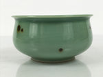 Japanese Porcelain Celadon Waste Water Bowl Kensui Vtg Tea Ceremony Green CHB173-KT - Bowl-chidorivintage.com