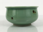 Japanese Porcelain Celadon Waste Water Bowl Kensui Vtg Tea Ceremony Green CHB173-KT - Bowl-chidorivintage.com