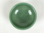 Japanese Porcelain Celadon Waste Water Bowl Kensui Vtg Tea Ceremony Green CHB173-KT - Bowl-chidorivintage.com