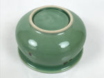 Japanese Porcelain Celadon Waste Water Bowl Kensui Vtg Tea Ceremony Green CHB173-KT - Bowl-chidorivintage.com