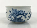 Japanese Porcelain Celadon Waste Water Bowl Kensui Vtg Tea Ceremony White CHB174-KT - Bowl-chidorivintage.com