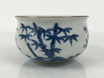 Japanese Porcelain Celadon Waste Water Bowl Kensui Vtg Tea Ceremony White CHB174-KT - Bowl-chidorivintage.com