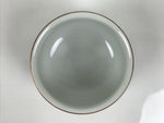 Japanese Porcelain Celadon Waste Water Bowl Kensui Vtg Tea Ceremony White CHB174-KT - Bowl-chidorivintage.com