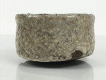 Japanese Ceramic Green Tea Bowl Matcha Chawan Vtg Pottery White Brown PX814-KT - Bowl-chidorivintage.com