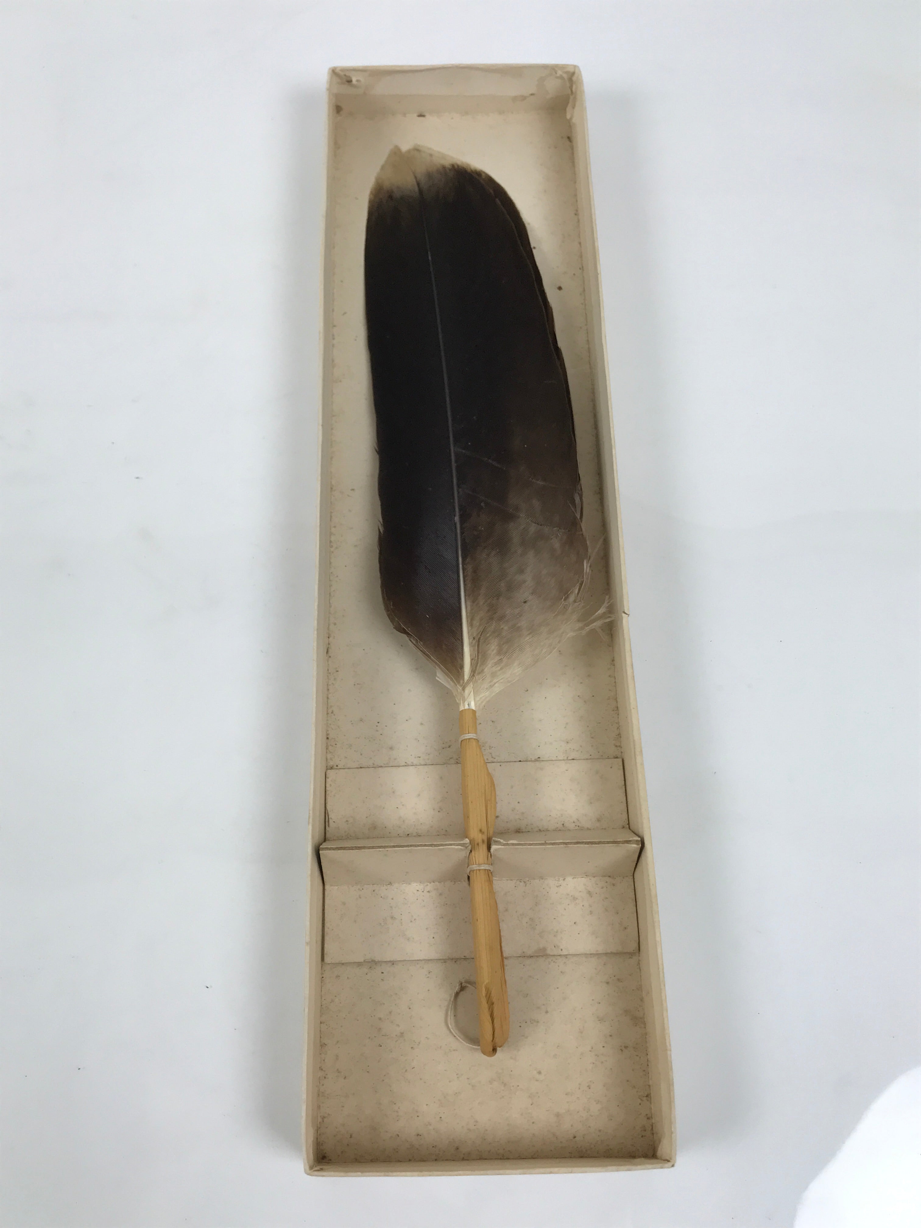 Japanese Feather Brush Broom Haboki Vtg Tsumami Hane Tea Ceremony Sado JK947-OT - Misc-chidorivintage.com