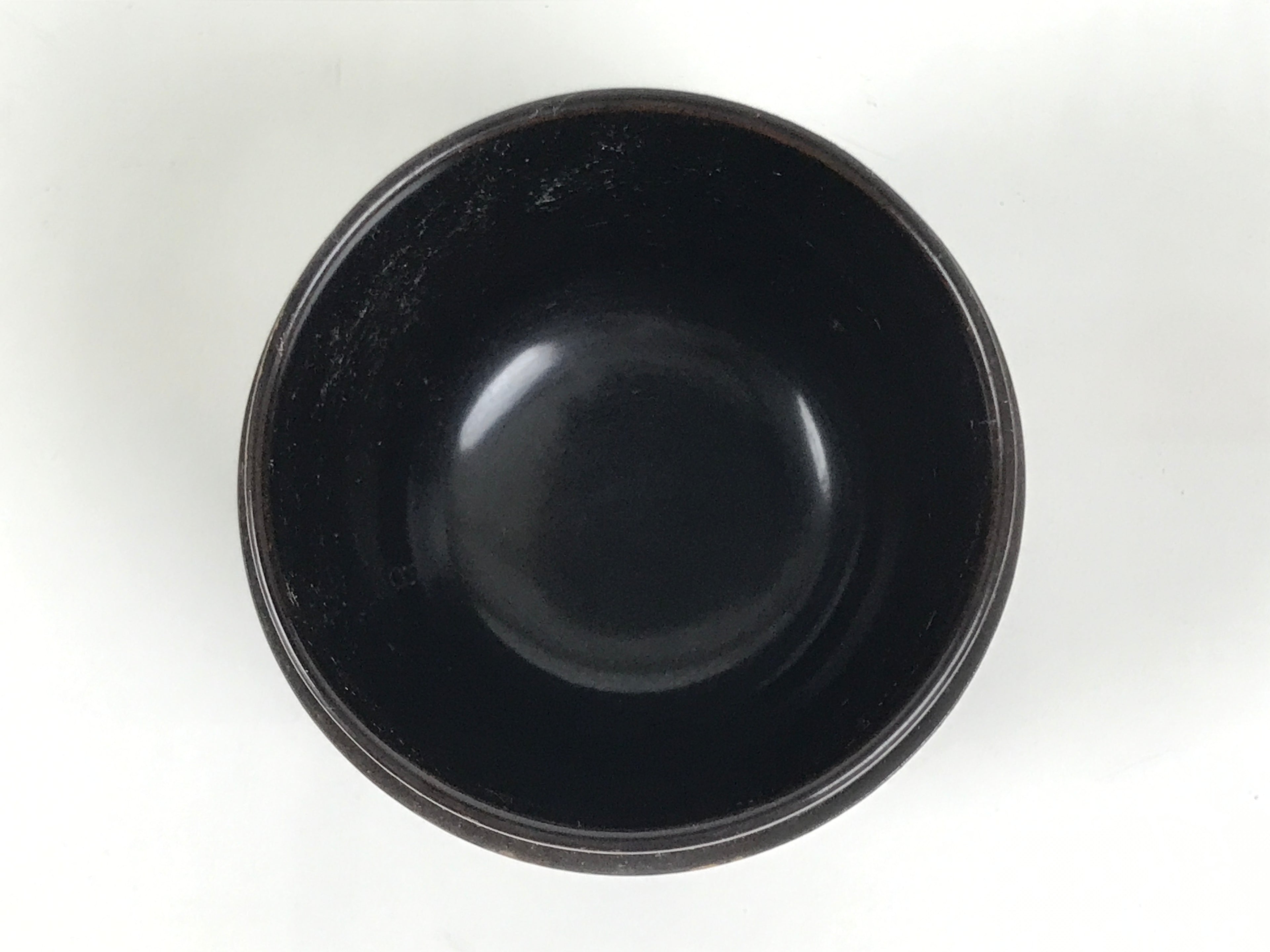 Japanese Wooden Lacquer Matcha Tea Caddy Natsume Sado Makie Black Floral TG198-KT - Tea Ceremony-chidorivintage.com
