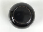 Japanese Wooden Lacquer Matcha Tea Caddy Natsume Sado Makie Black Floral TG198-KT - Tea Ceremony-chidorivintage.com