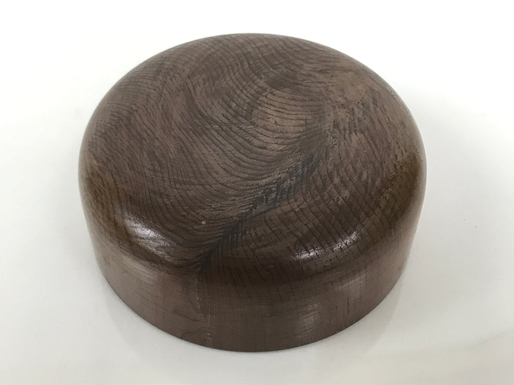 Japanese Wooden Lidded Matcha Tea Caddy Vtg Natsume Sado Utensil Brown TG199-KT - Tea Ceremony-chidorivintage.com