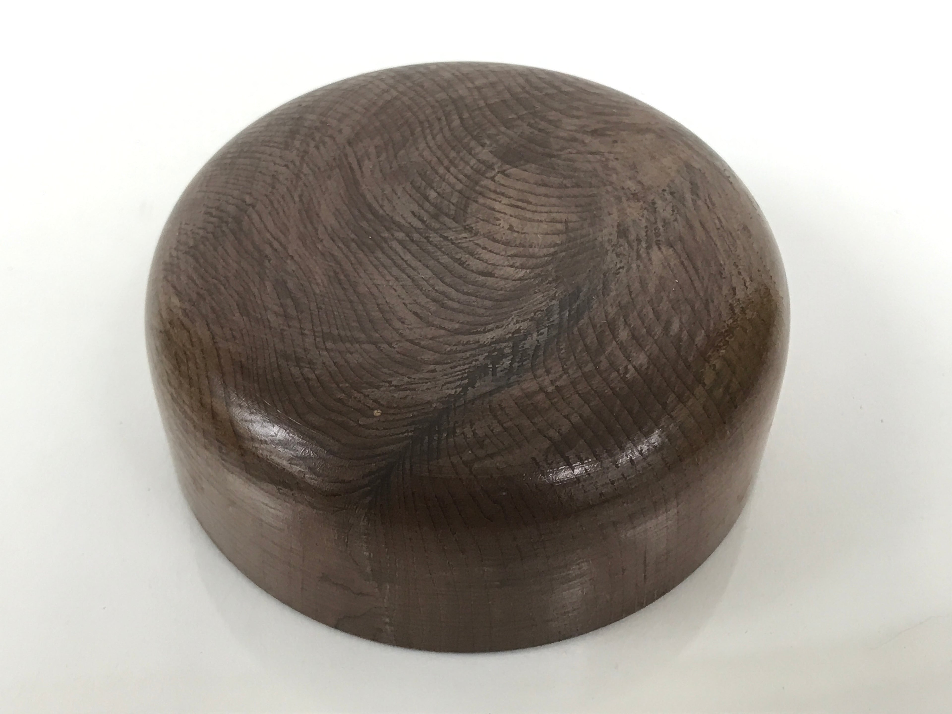 Japanese Wooden Lidded Matcha Tea Caddy Vtg Natsume Sado Utensil Brown TG199-KT - Tea Ceremony-chidorivintage.com