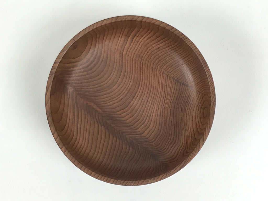 Japanese Wooden Lidded Matcha Tea Caddy Vtg Natsume Sado Utensil Brown TG199-KT - Tea Ceremony-chidorivintage.com