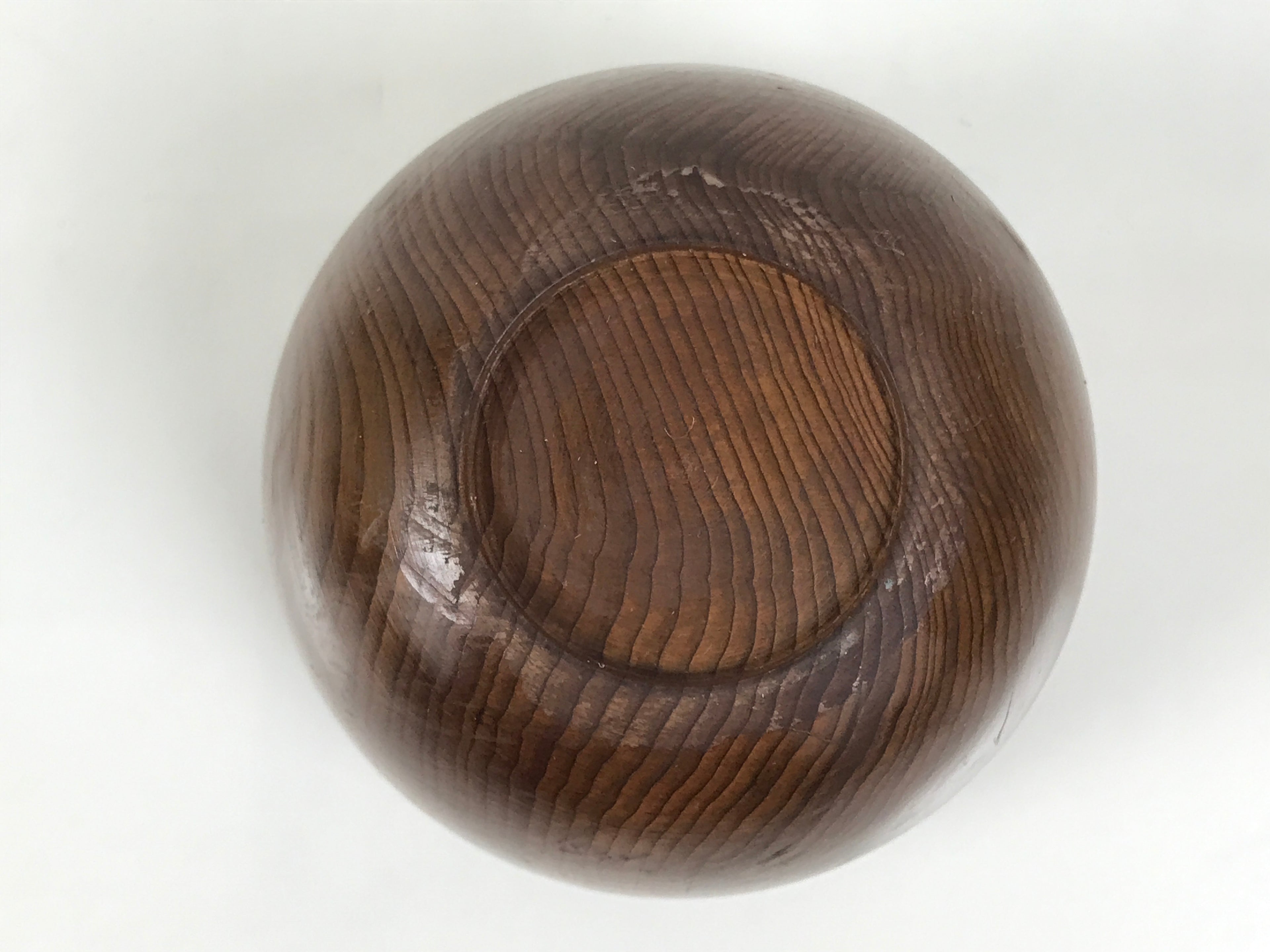 Japanese Wooden Lidded Matcha Tea Caddy Vtg Natsume Sado Utensil Brown TG199-KT - Tea Ceremony-chidorivintage.com