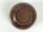 Japanese Wooden Lidded Matcha Tea Caddy Vtg Natsume Sado Utensil Brown TG199-KT - Tea Ceremony-chidorivintage.com