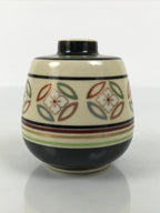 Japanese Kyo Ware Porcelain Matcha Tea Container Vtg Chaire Sado Shippo TG202-KT - Tea Ceremony-chidorivintage.com