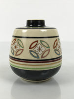 Japanese Kyo Ware Porcelain Matcha Tea Container Vtg Chaire Sado Shippo TG202-KT - Tea Ceremony-chidorivintage.com