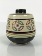 Japanese Kyo Ware Porcelain Matcha Tea Container Vtg Chaire Sado Shippo TG202-KT - Tea Ceremony-chidorivintage.com