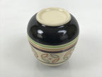 Japanese Kyo Ware Porcelain Matcha Tea Container Vtg Chaire Sado Shippo TG202-KT - Tea Ceremony-chidorivintage.com