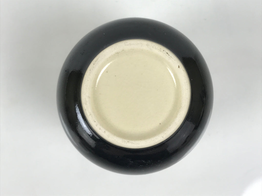 Japanese Kyo Ware Porcelain Matcha Tea Container Vtg Chaire Sado Shippo TG202-KT - Tea Ceremony-chidorivintage.com