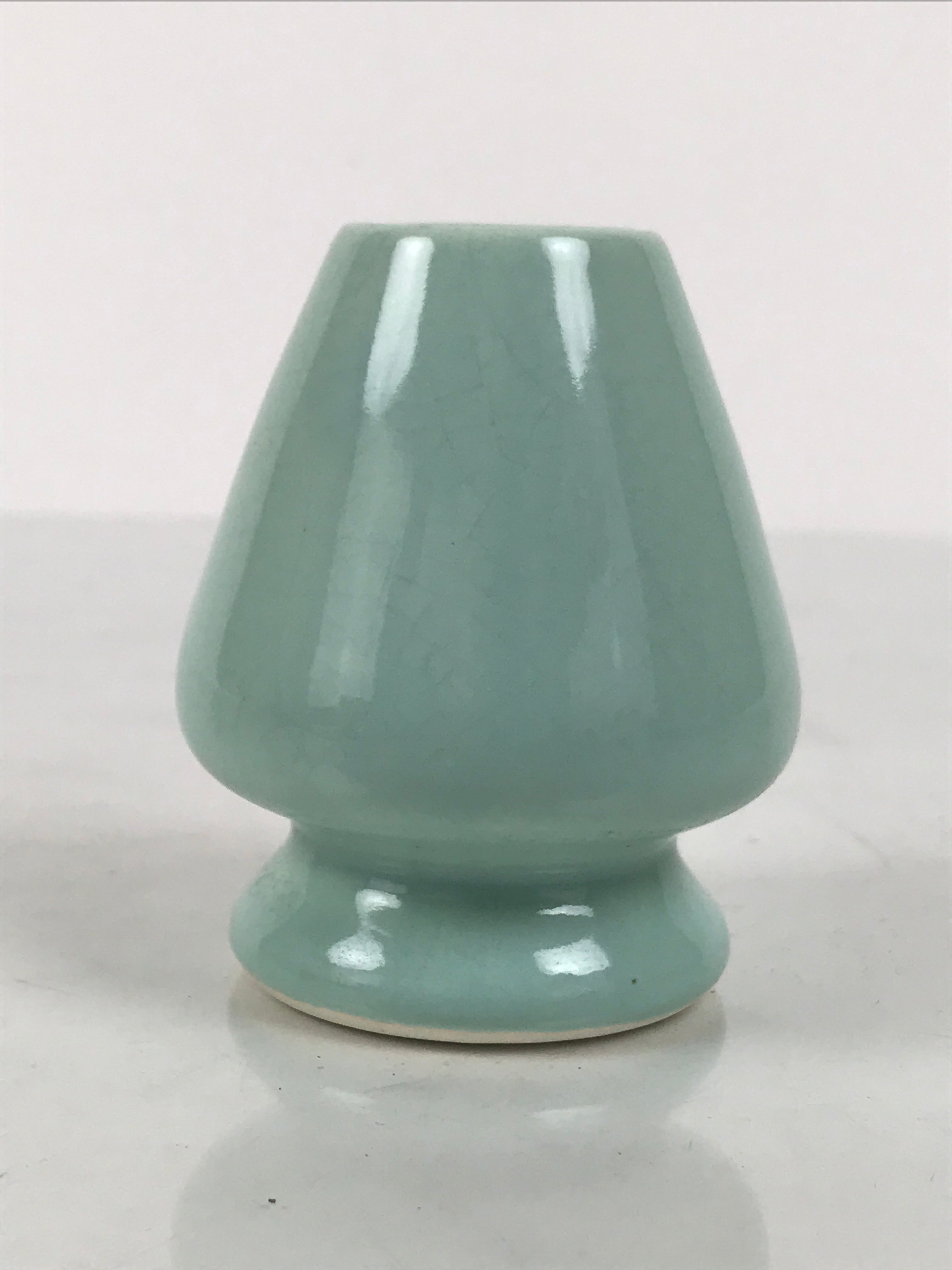 Japanese Porcelain Tea Whisk Shaper Chasen Kuse Naoshi Sado Utensil Blue TG200-KT - Tea Ceremony-chidorivintage.com