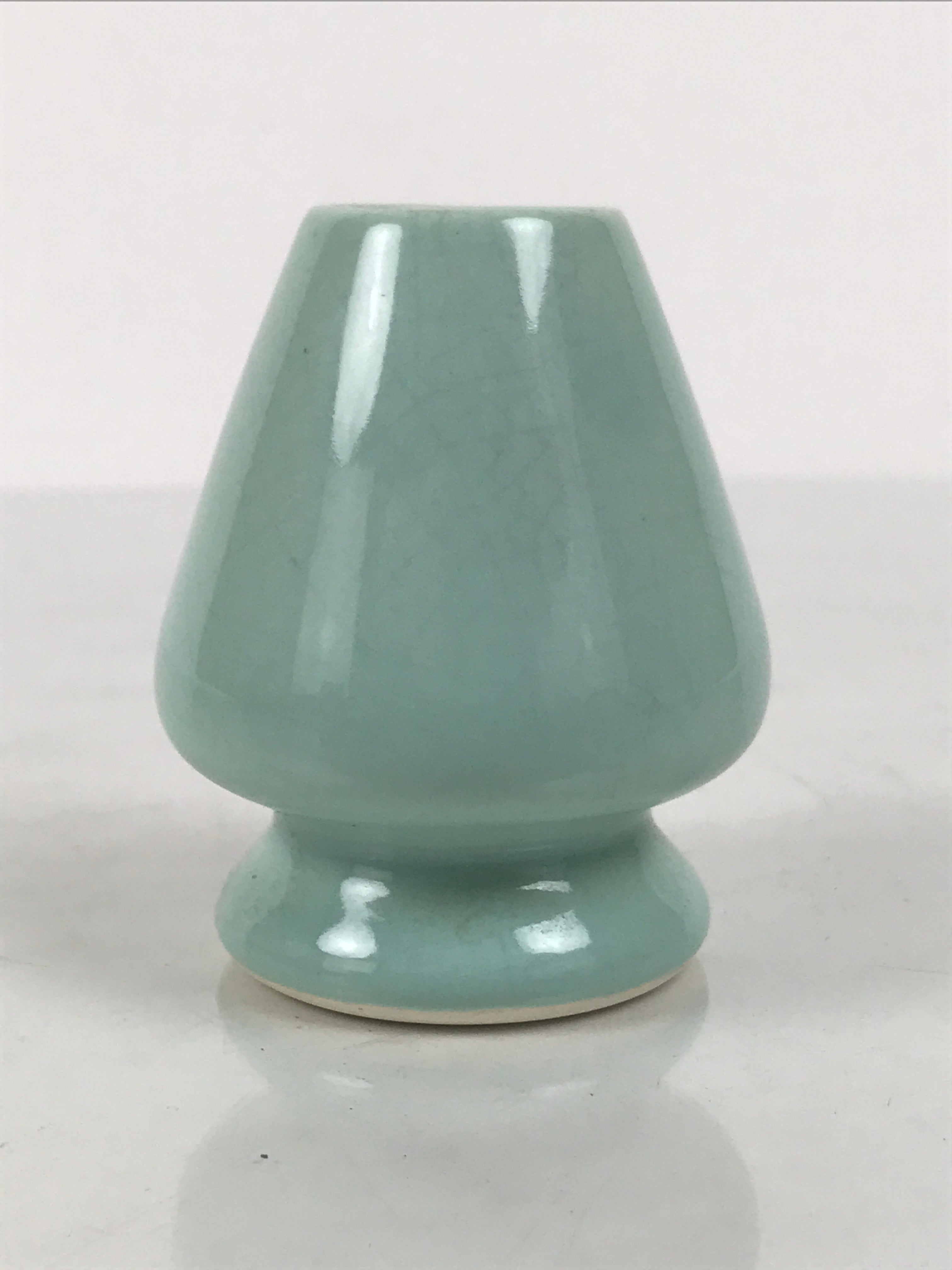 Japanese Porcelain Tea Whisk Shaper Chasen Kuse Naoshi Sado Utensil Blue TG200-KT - Tea Ceremony-chidorivintage.com