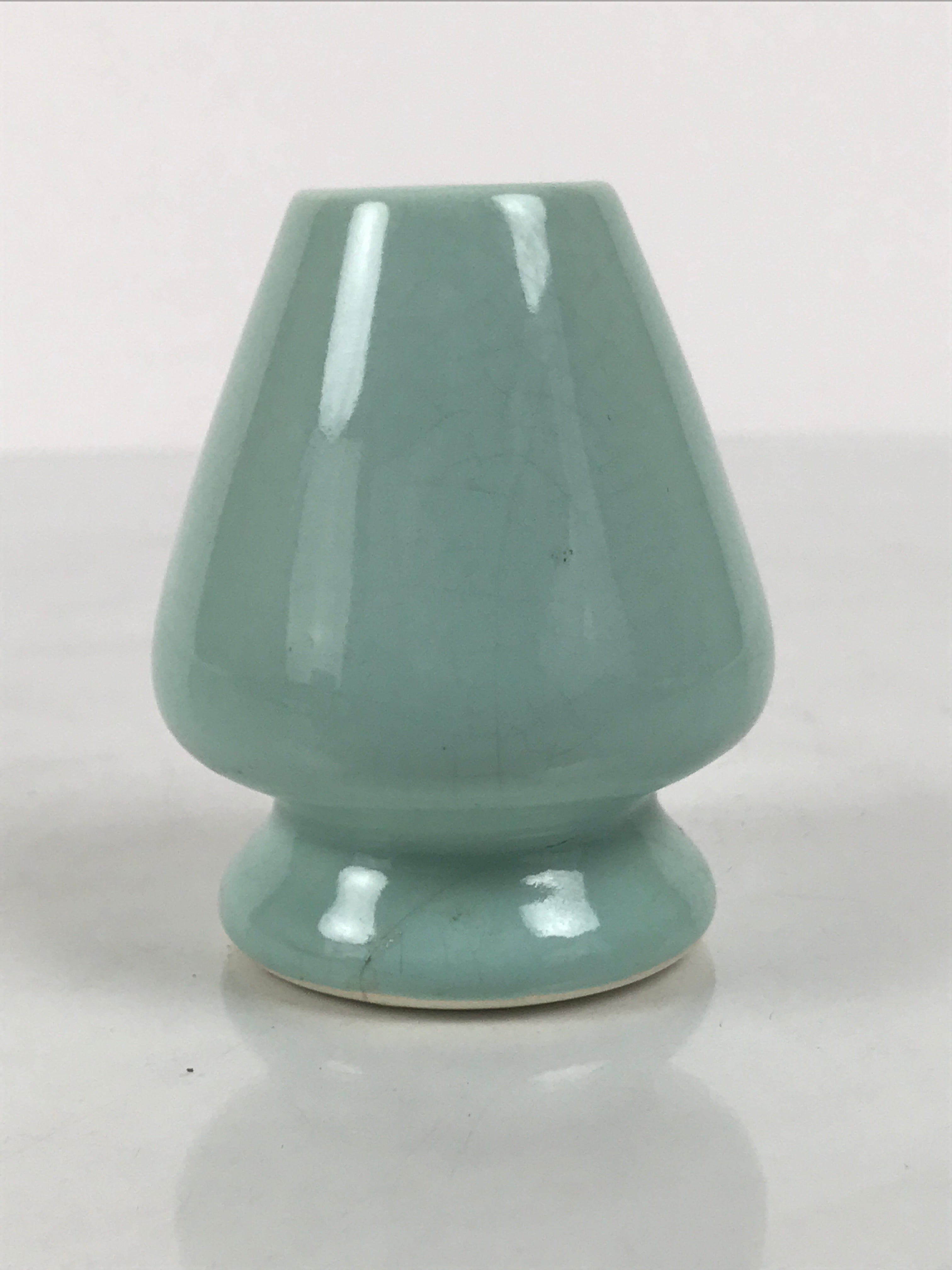 Japanese Porcelain Tea Whisk Shaper Chasen Kuse Naoshi Sado Utensil Blue TG200-KT - Tea Ceremony-chidorivintage.com