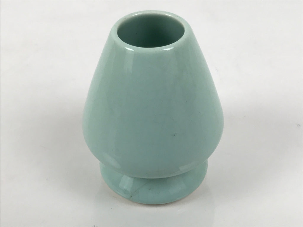 Japanese Porcelain Tea Whisk Shaper Chasen Kuse Naoshi Sado Utensil Blue TG200-KT - Tea Ceremony-chidorivintage.com