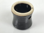Japanese Ceramic Tea Ceremony Kettle Lid Ladle Rest Vtg Futaoki Sado Black TG204-KT - Tea Ceremony-chidorivintage.com