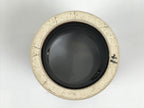 Japanese Ceramic Tea Ceremony Kettle Lid Ladle Rest Vtg Futaoki Sado Black TG204-KT - Tea Ceremony-chidorivintage.com