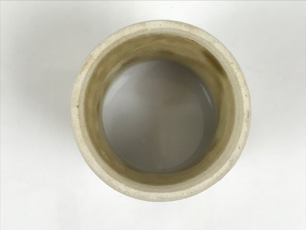 Japanese Ki-Seto Ceramic Tea Ceremony Kettle Lid Ladle Rest Futaoki Sado TG205-KT - Tea Ceremony-chidorivintage.com