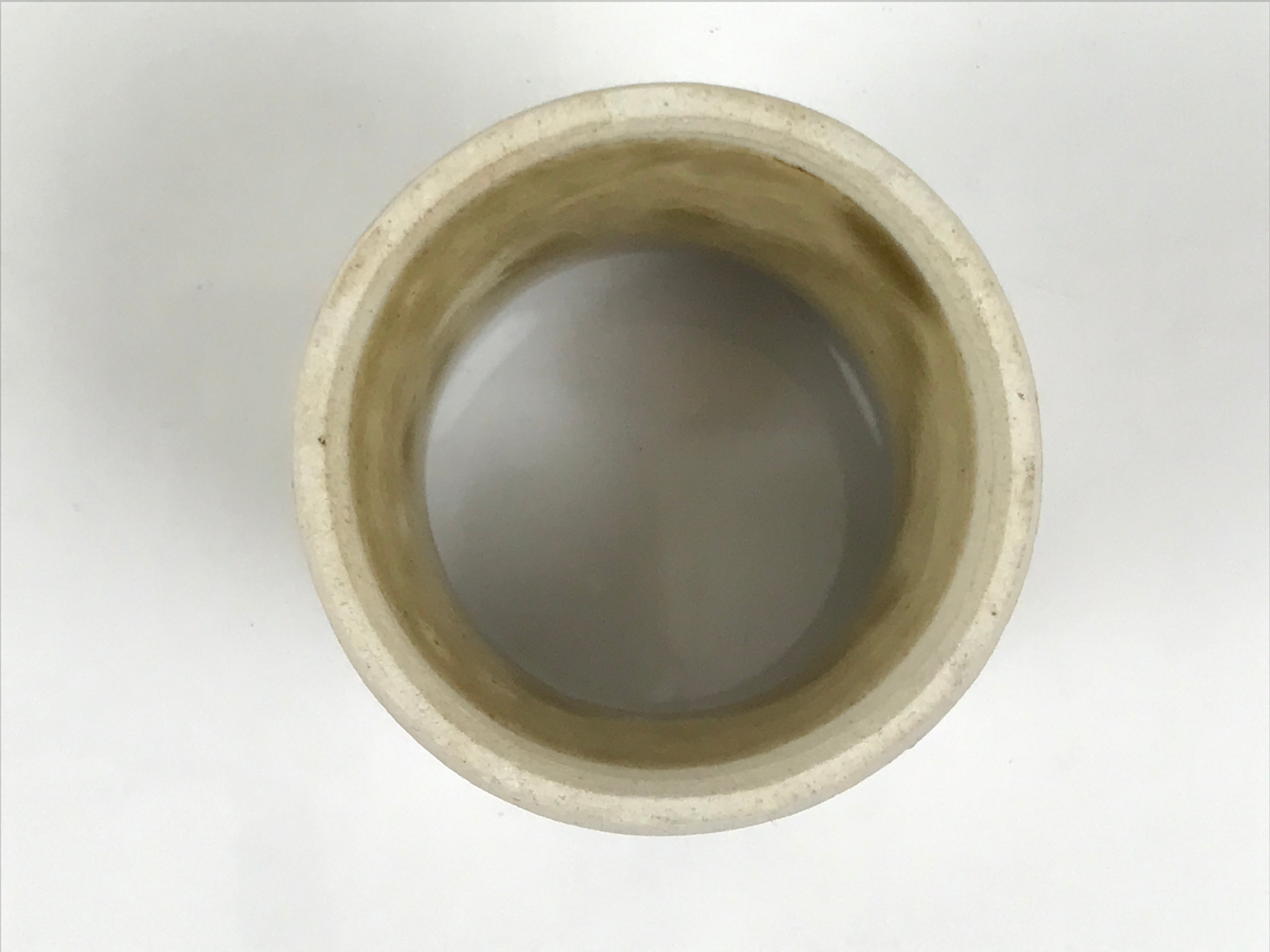 Japanese Ki-Seto Ceramic Tea Ceremony Kettle Lid Ladle Rest Futaoki Sado TG205-KT - Tea Ceremony-chidorivintage.com