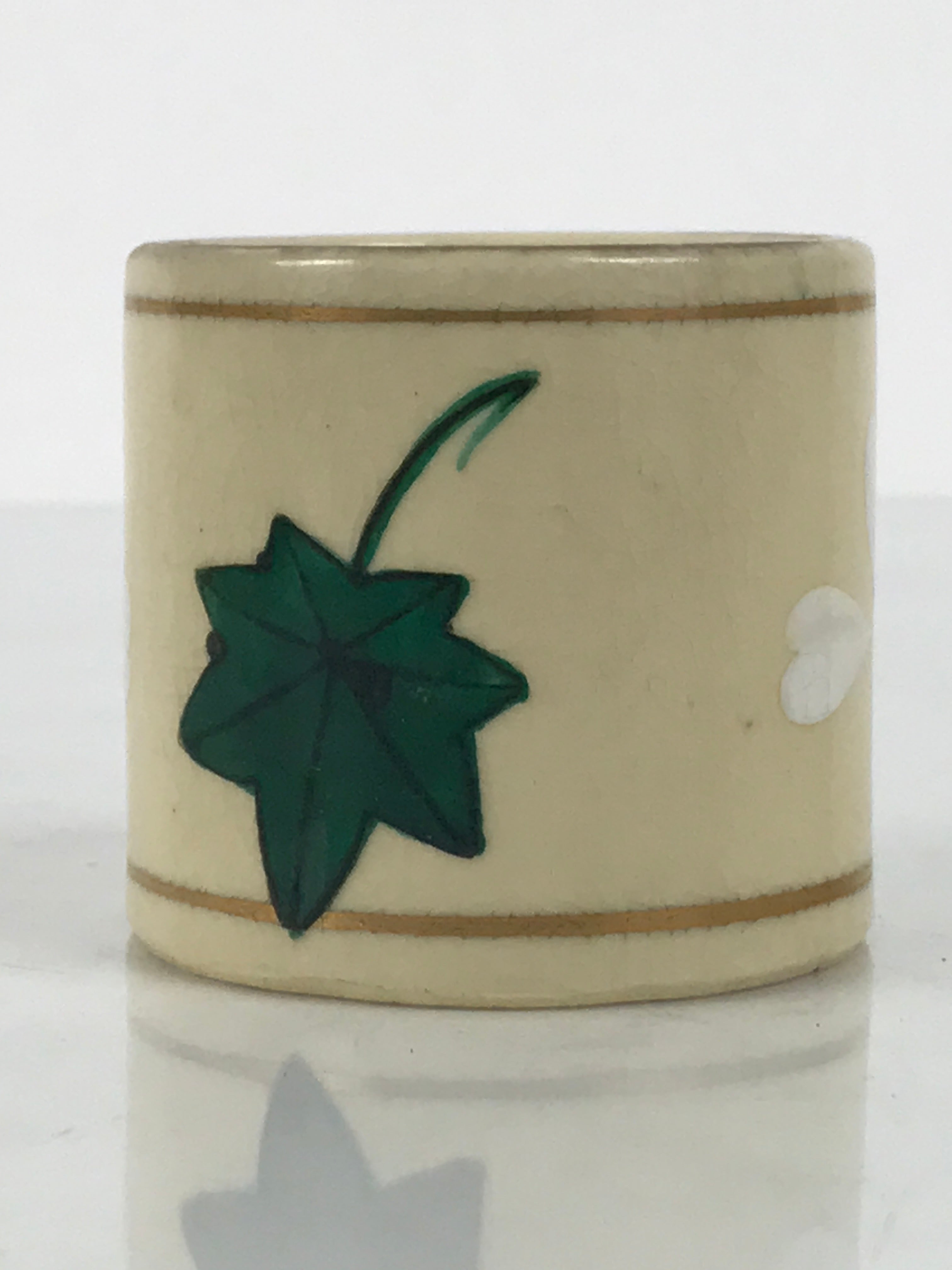 Vintage Japanese Tea Ceremony Kettle Lid/Ladle Rest: Futaoki
