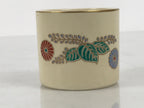 Japanese Kyo Porcelain Tea Ceremony Kettle Lid Ladle Rest Vg Futaoki Sado TG207-KT - Tea Ceremony-chidorivintage.com