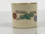 Japanese Kyo Porcelain Tea Ceremony Kettle Lid Ladle Rest Vg Futaoki Sado TG207-KT - Tea Ceremony-chidorivintage.com