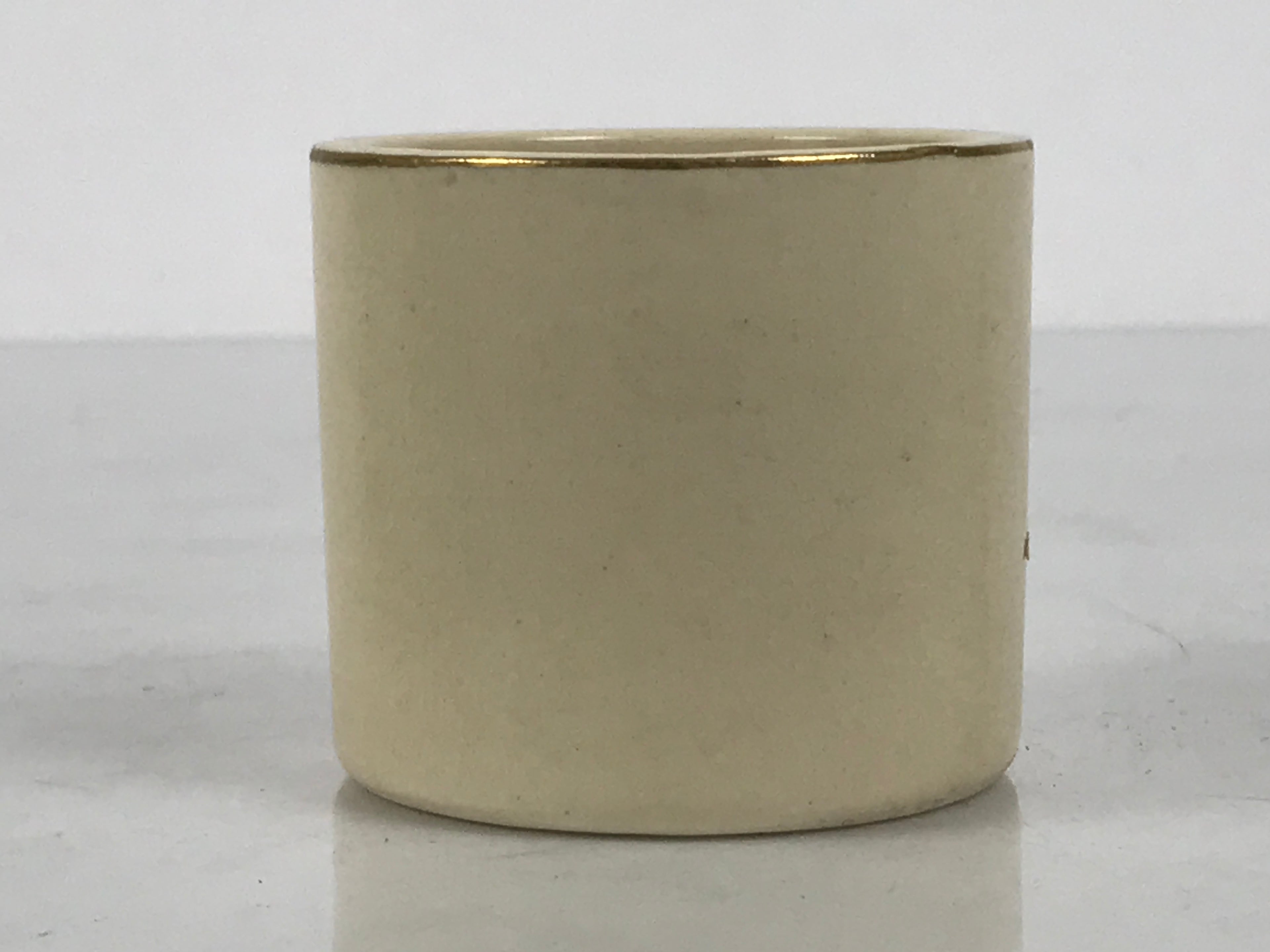Japanese Kyo Porcelain Tea Ceremony Kettle Lid Ladle Rest Vg Futaoki Sado TG207-KT - Tea Ceremony-chidorivintage.com