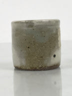 Japanese Ceramic Tea Ceremony Kettle Lid Ladle Rest Vtg Futaoki Sado Gray TG208-KT - Tea Ceremony-chidorivintage.com