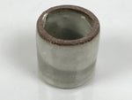 Japanese Ceramic Tea Ceremony Kettle Lid Ladle Rest Vtg Futaoki Sado Gray TG208-KT - Tea Ceremony-chidorivintage.com