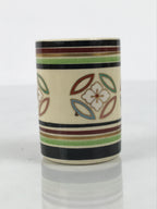 Japanese Kyo Porcelain Tea Ceremony Cloth Holder Chakinzutsu Sado Shippo TG209-KT - Tea Ceremony-chidorivintage.com