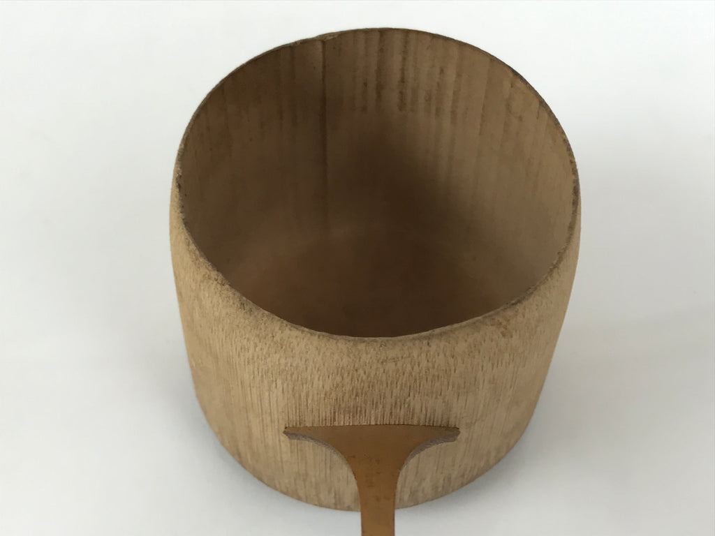 Japanese Bamboo Tea Ceremony Water Scoop Hishaku Sado Ladle Utensil TG181-KT - Tea Ceremony-chidorivintage.com