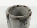 Japanese Shino Ware Ceramic Flower Vase Vtg Ikebana Kabin White Brown FK240-KT - Vase-chidorivintage.com