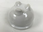 Japanese Buddhist Altar Porcelain Incense Burner Koro Vtg Simple White BA928-OT - Buddhist-chidorivintage.com