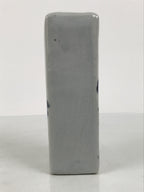 Japanese Porcelain Flower Vase Ikebana Kabin Square White Blue Ocean Boat FK244-KT - Vase-chidorivintage.com