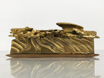Japanese Buddhist Altar Carved Wood Vtg Butsudan Spare Part Ho-oh Bird Gold BP36-OT - Buddhist-chidorivintage.com