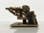Japanese Buddhist Altar Carved Wood Vtg Butsudan Spare Part Ho-oh Bird Gold BP36-OT - Buddhist-chidorivintage.com