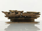 Japanese Buddhist Altar Carved Wood Vtg Butsudan Spare Part Ho-oh Bird Gold BP36-OT - Buddhist-chidorivintage.com
