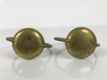 Japanese Buddhist Altar Fitting Brass Hanging Lantern Rinto 2pc Spare Part BP39-OT - Buddhist-chidorivintage.com