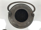 Antique Japanese Cast Iron Kettle Chagama Water Pot Tea Ceremony Floral C36-KT - Kettle-chidorivintage.com
