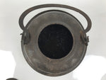 Antique Japanese Cast Iron Kettle Chagama Water Pot Tea Ceremony Floral C36-KT - Kettle-chidorivintage.com