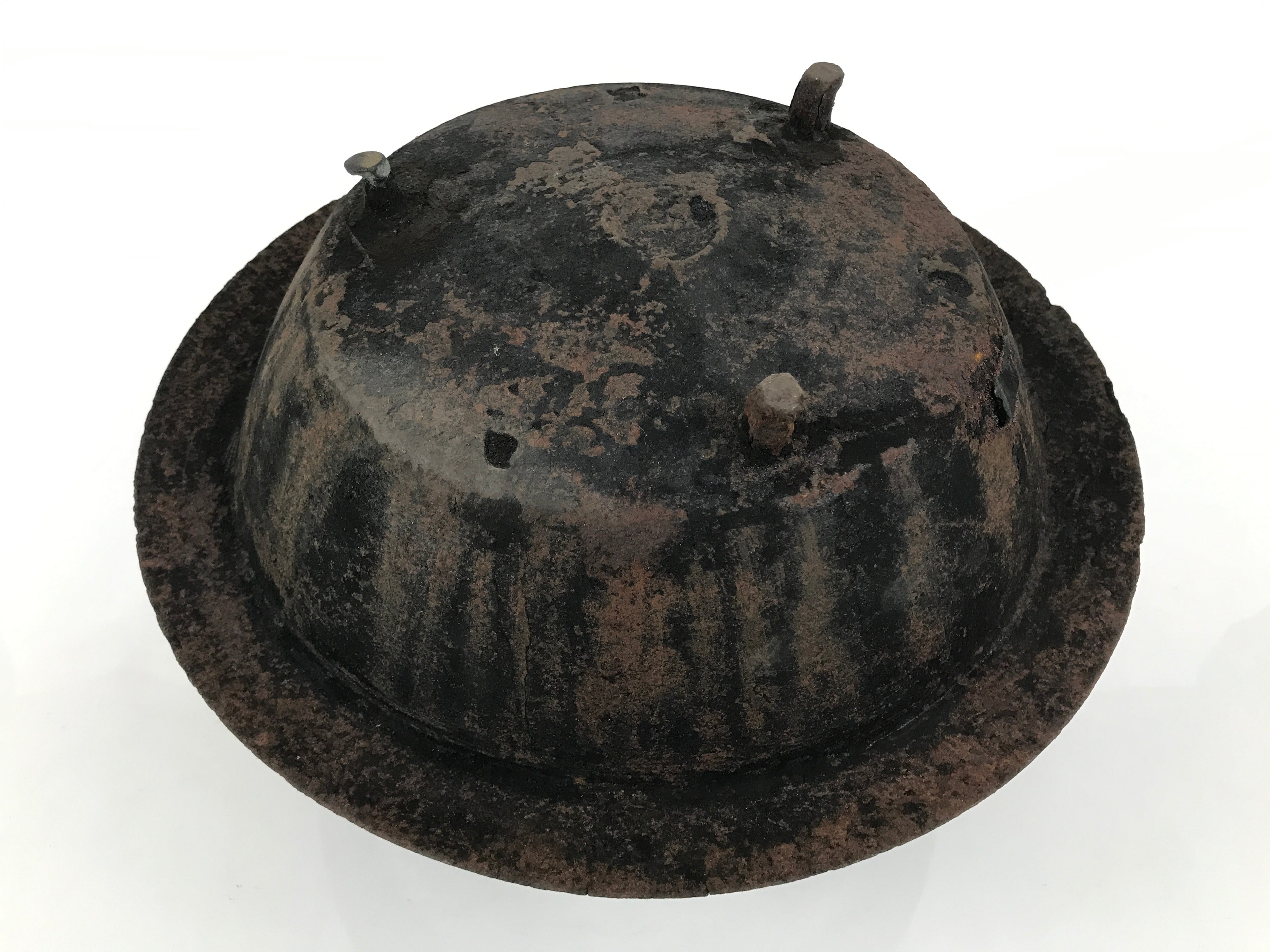 Antique Japanese Cast Iron Kettle Chagama Water Pot Tea Ceremony Floral C36-KT - Kettle-chidorivintage.com